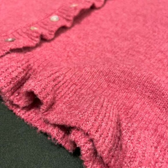 Willow and Wind EST. 2016 Pink Button-Up Sweater - Picture 2 of 6